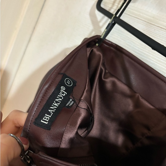 Mini skirt Wine colour - Picture 5 of 5